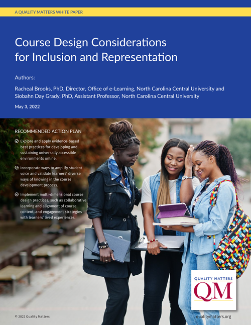Cover-of-Course-Design-Considerations-for-Inclusion-and-Representation white paper