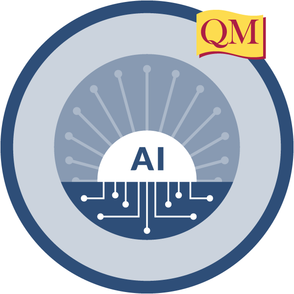 AI circle with circuits below horizon