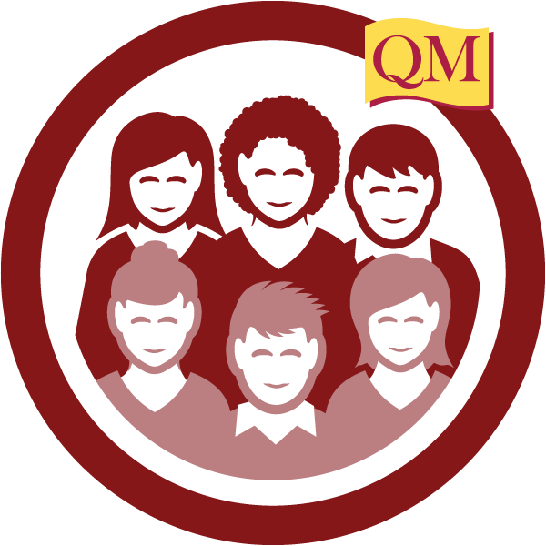circle containing six figures
