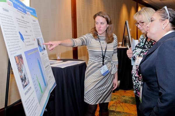 poster session at the QM conference