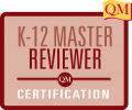K-12 Master Reviewer Certification logo text